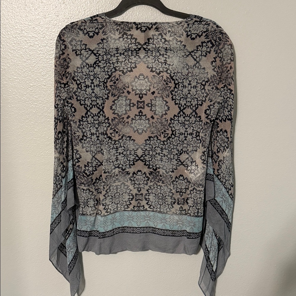 BCBGMaxAzria Kasia Silk Handkerchief Blouse🧚 - Picture 3 of 8